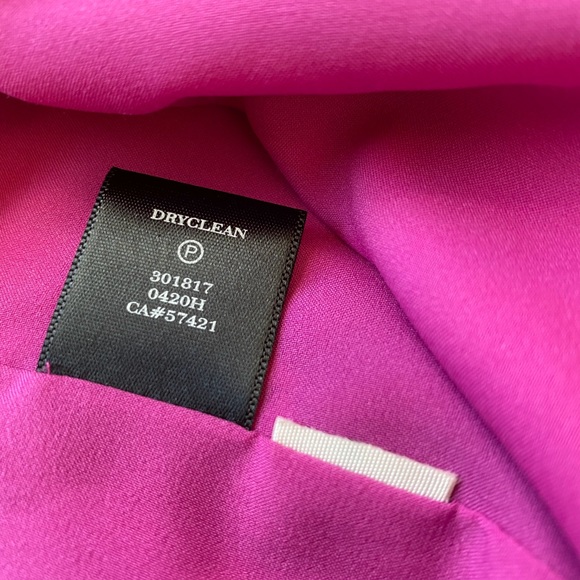 Ann Taylor Sleeveless Dress 2P Red/Black Floral - Picture 14 of 14